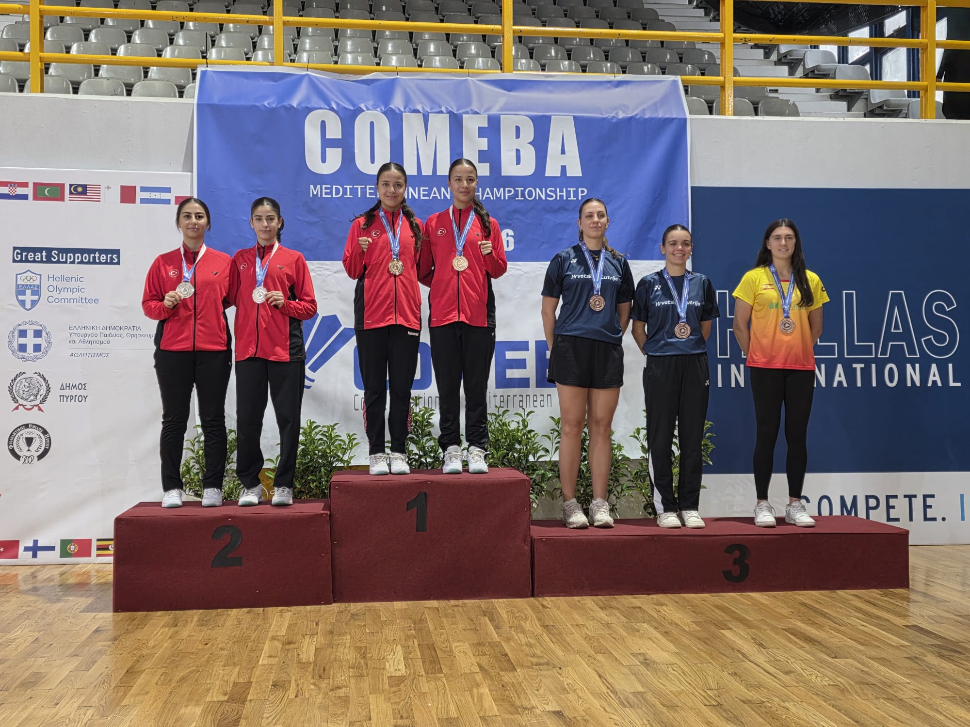 COMEBA II Mediterranean Championships 2026’da 5 Altın, 1 Gümüş, 1 Bronz